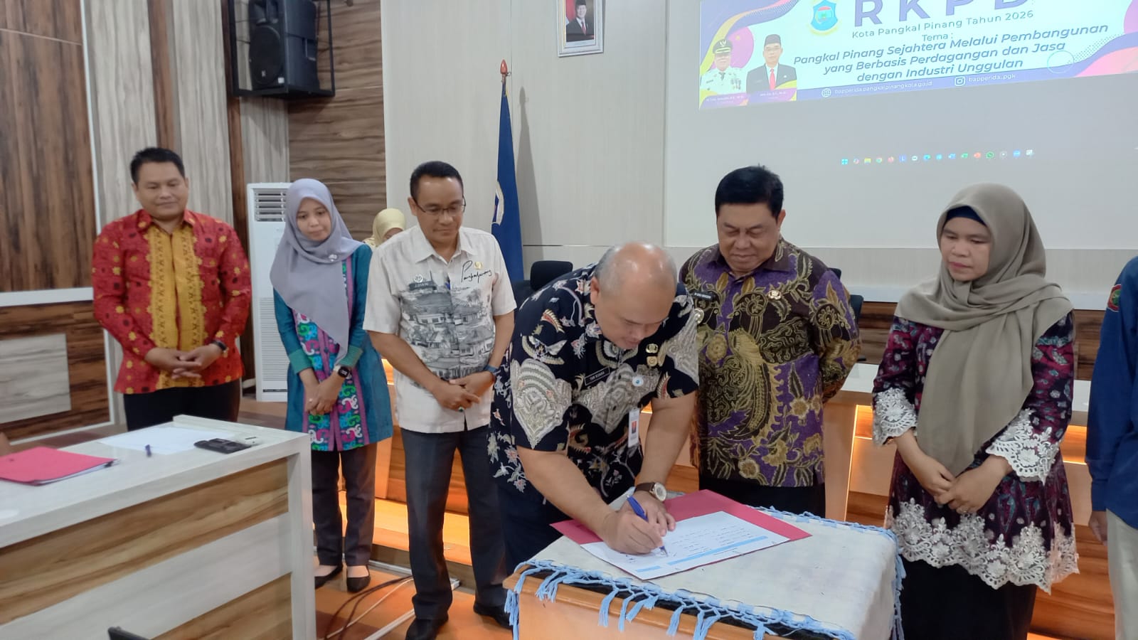Pj Walikota Pangkal Pinang Minta Dahulukan Pembangunan Sesuai Kemampuan Keuangan 

